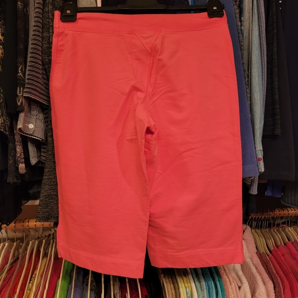 ATHLETIC WORKS ♡ 4pc Black Coral 'n White Bundle Athleisure Burmuda Shorts M - Picture 12 of 15